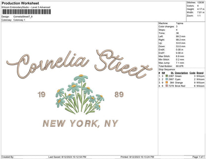 Cornelia Street