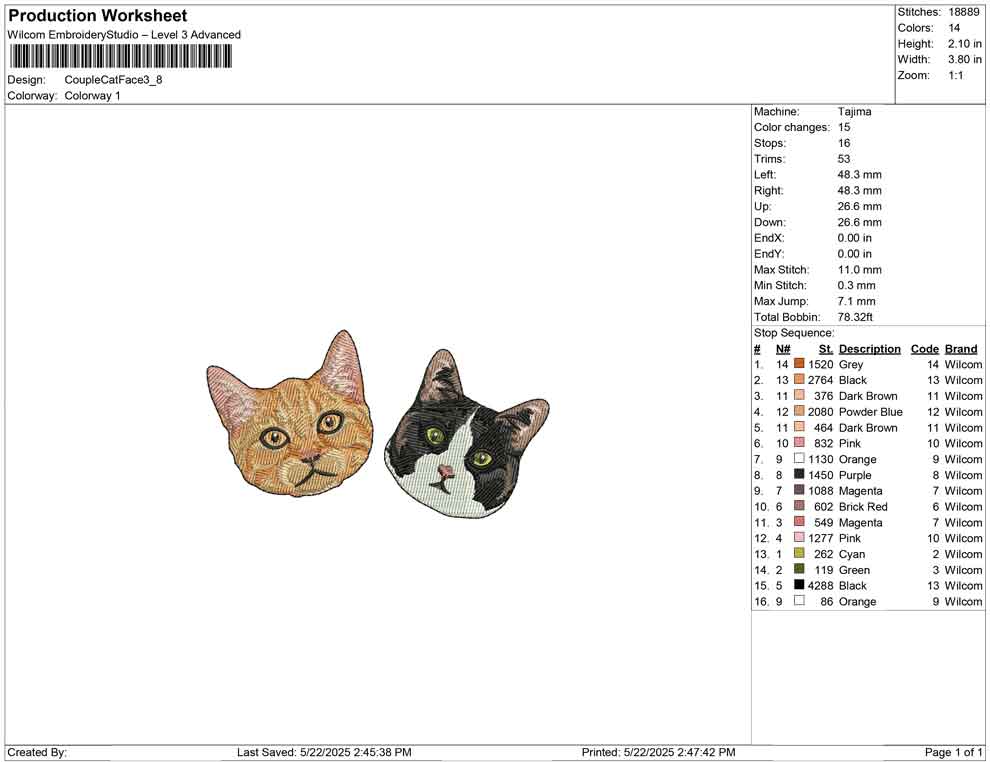 Couple Cat Face