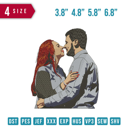Couple Kissing