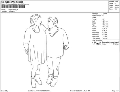 Couple line A