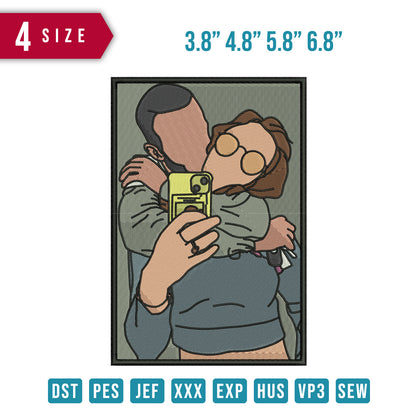 Couple Selfie Faceless