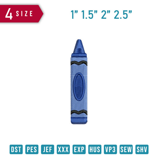Crayon Blue