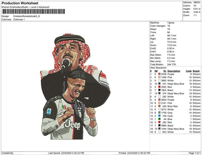 Cristiano Ronaldo Arab