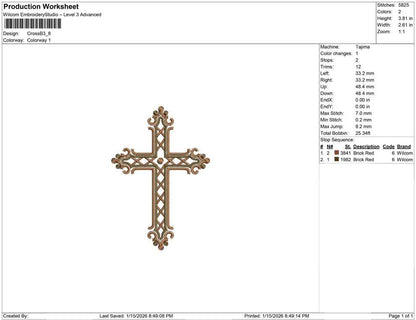 Cross B