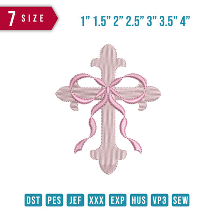 Cross Ribbon B