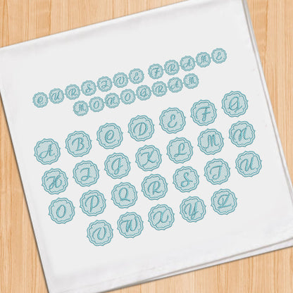 Cursive Frame Monogram