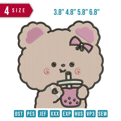 Cute Bear Boba