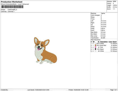 Cute Corgi B