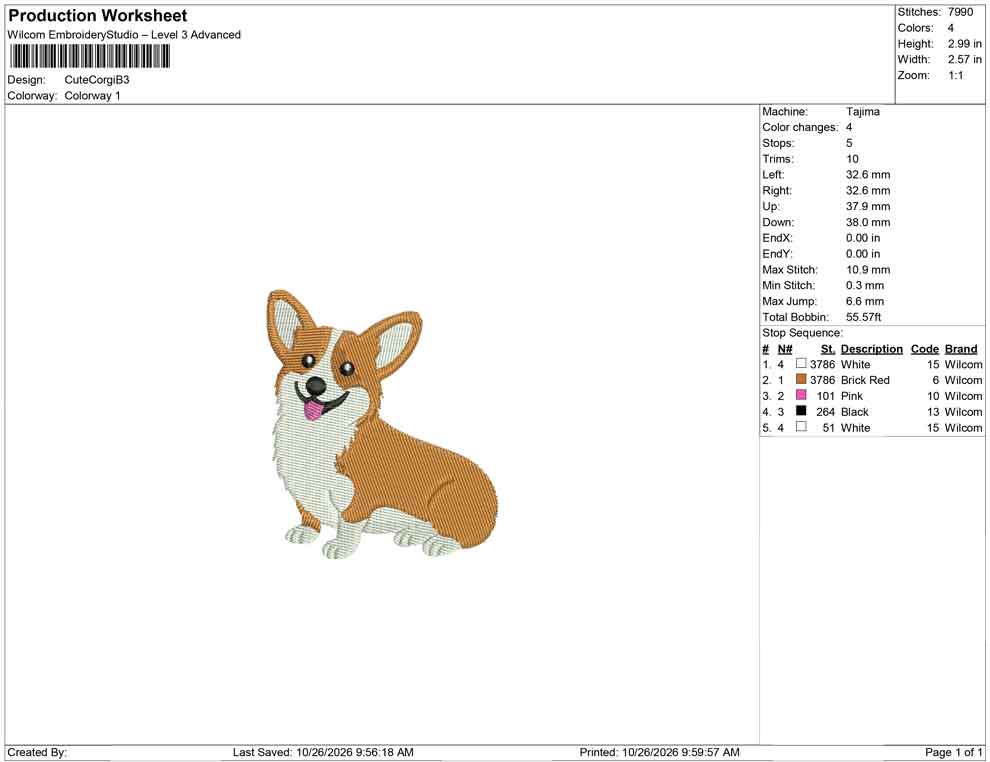 Cute Corgi B