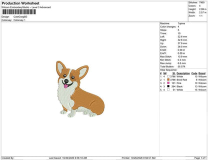 Cute Corgi B