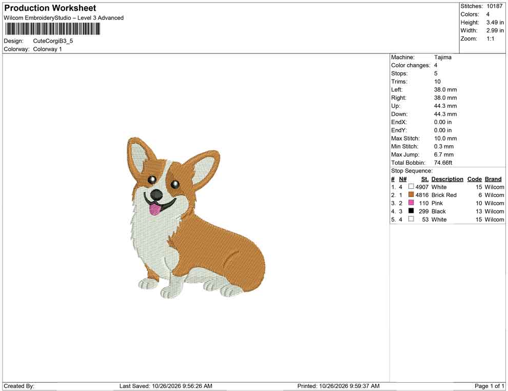 Cute Corgi B