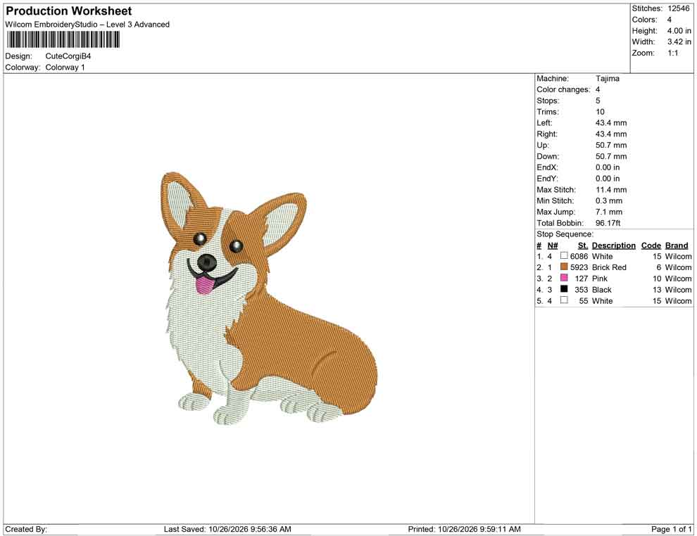 Cute Corgi B