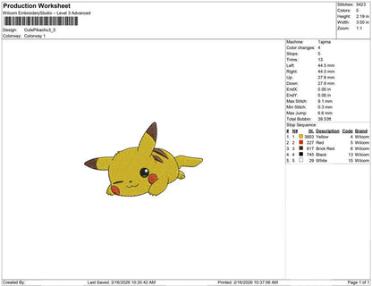 Cute Pikachu