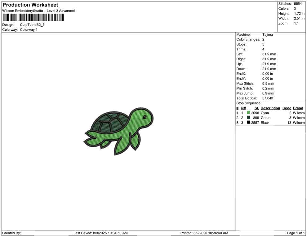 Cute Turtle B