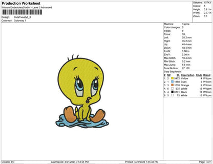 Cute Tweety