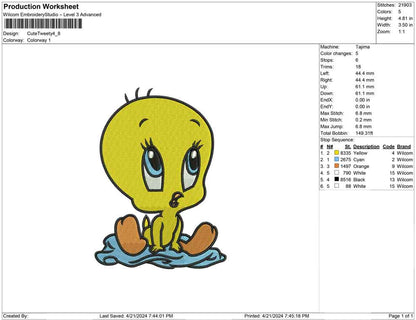 Cute Tweety
