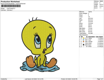 Cute Tweety