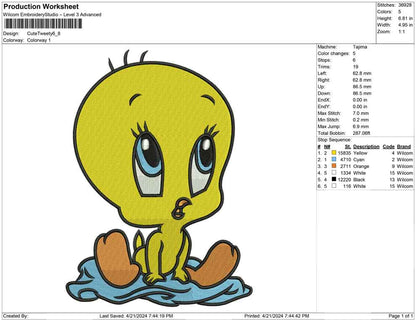 Cute Tweety
