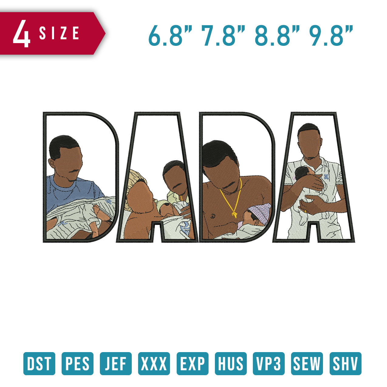 DADA Brown And Baby