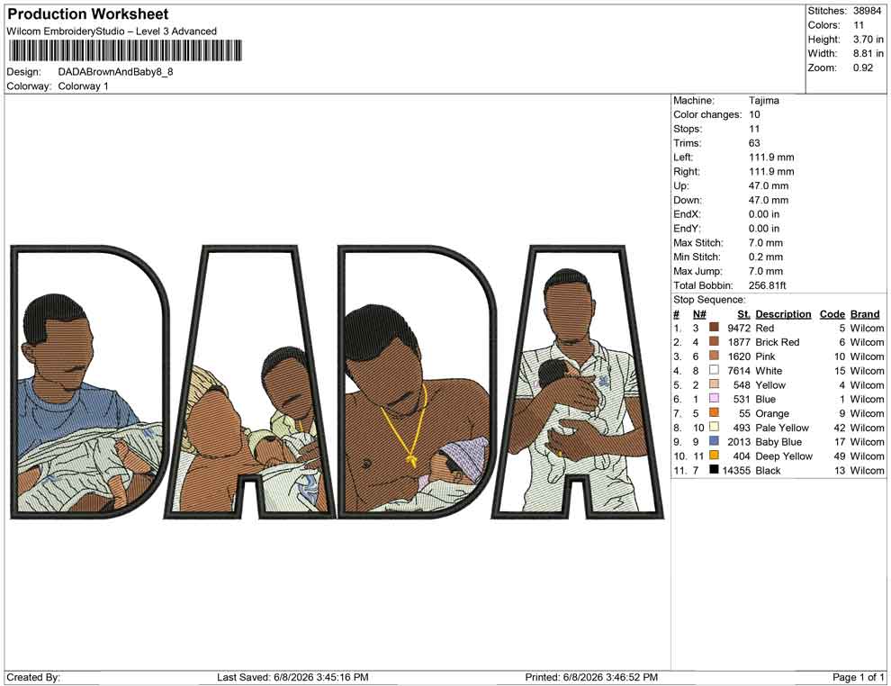 DADA Brown And Baby