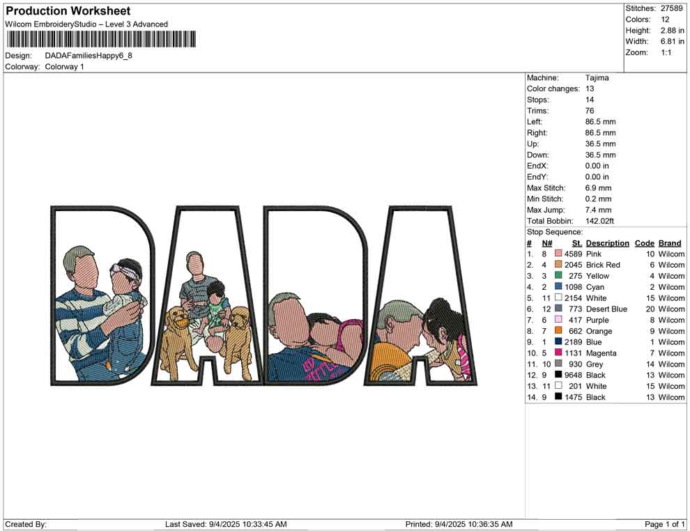 DADA Families Happy