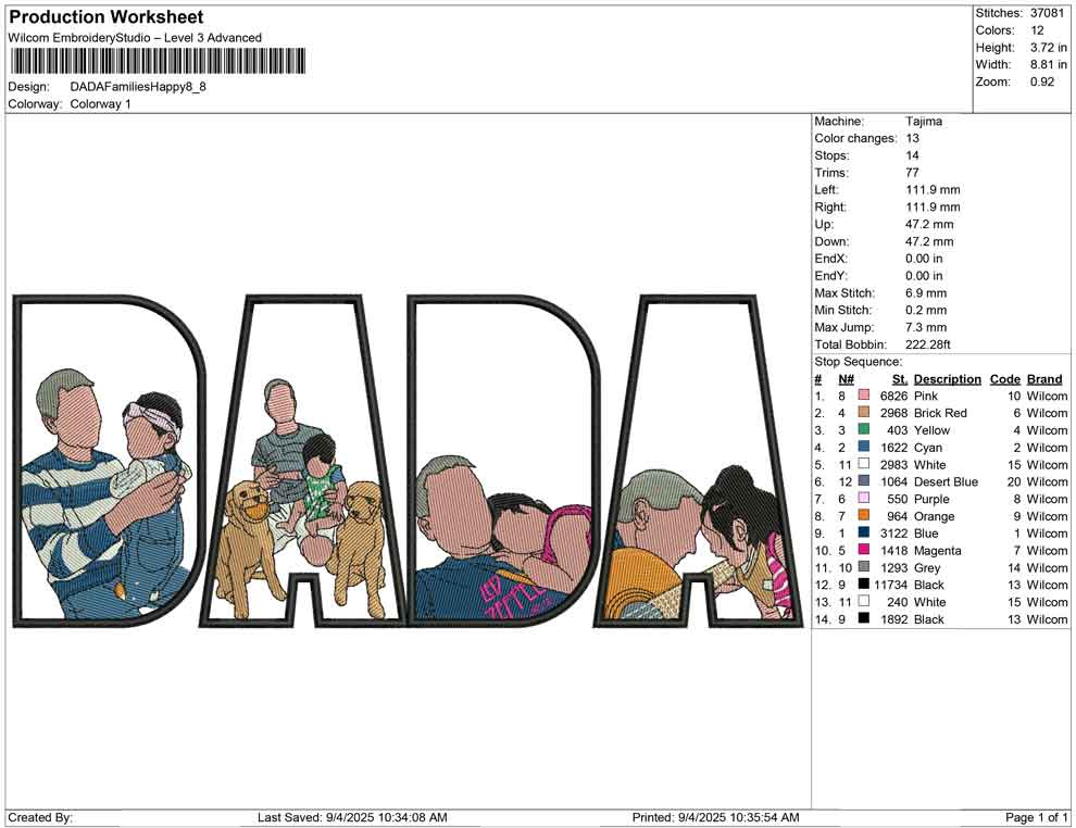 DADA Families Happy