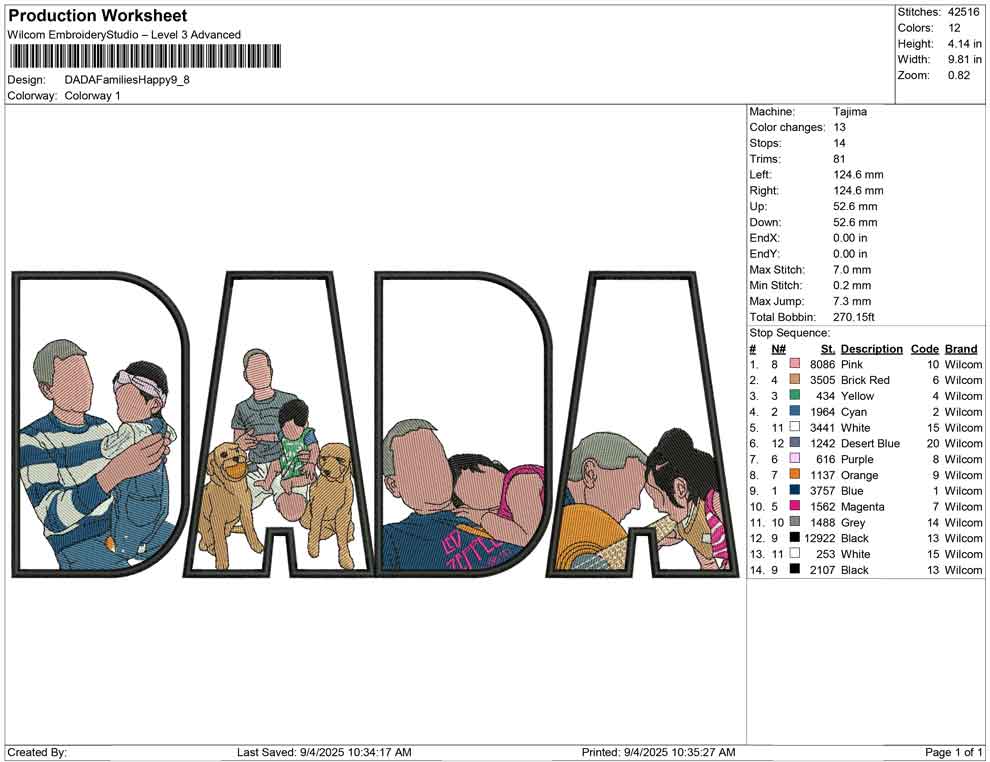 DADA Families Happy