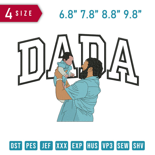 DADA Father Beard Carry Baby