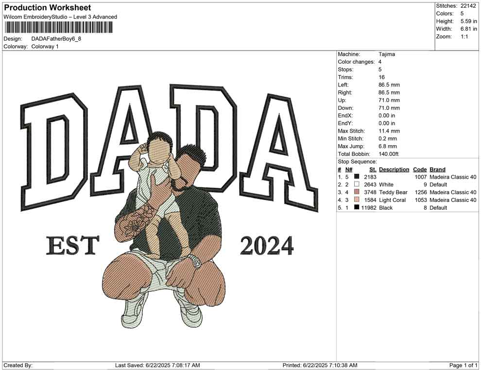 DADA Father Boy
