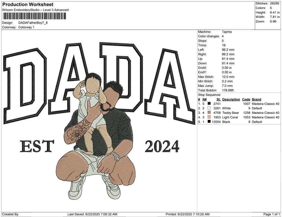 DADA Father Boy