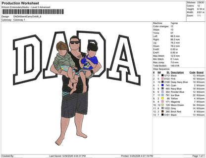 DADA Stand Carry Child