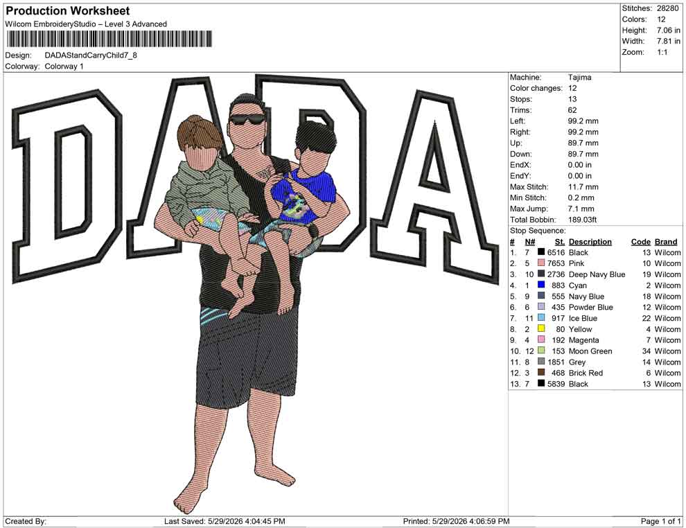 DADA Stand Carry Child