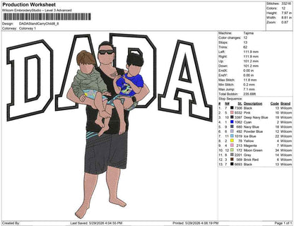 DADA Stand Carry Child