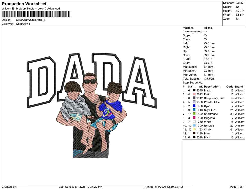 DADA Carry Children