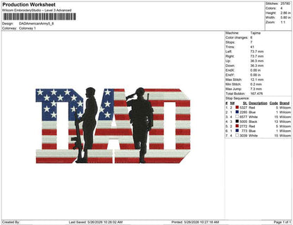 DAD American Army
