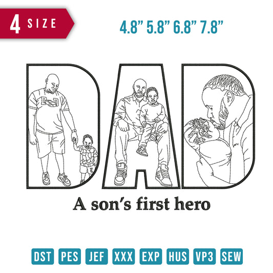 DAD A sons First Hero