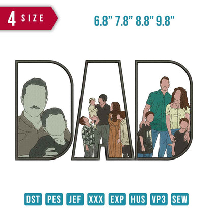 DAD BW Fam