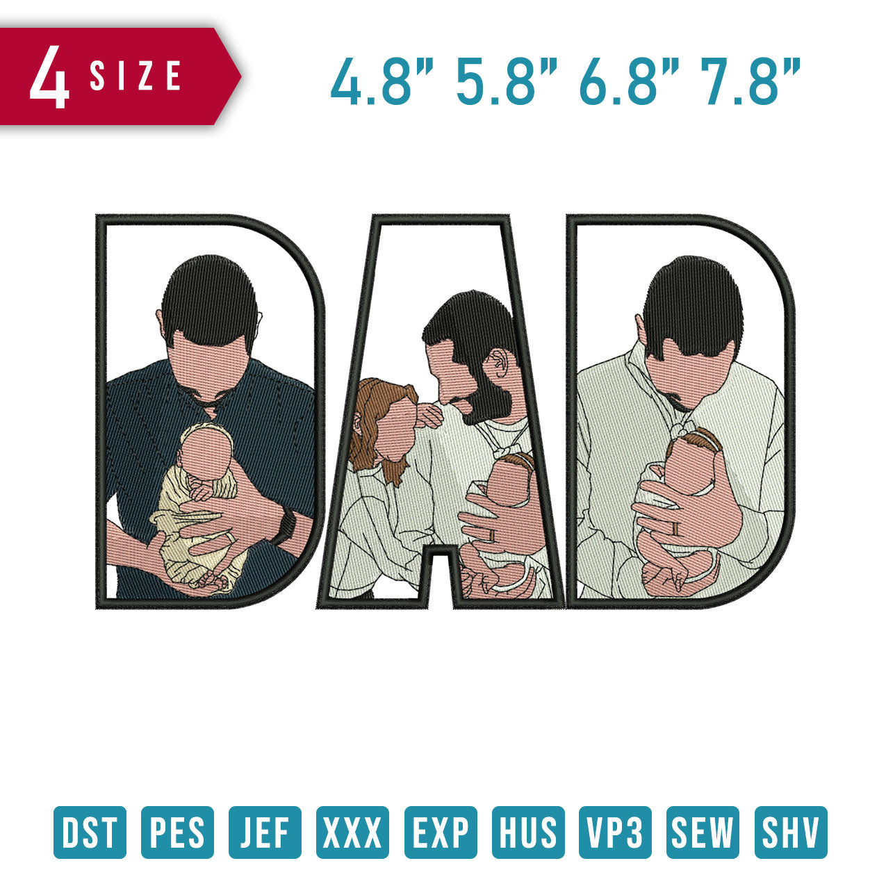 DAD Baby Daughter