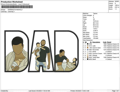 DAD Baby Formation