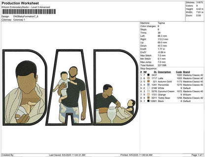 DAD Baby Formation