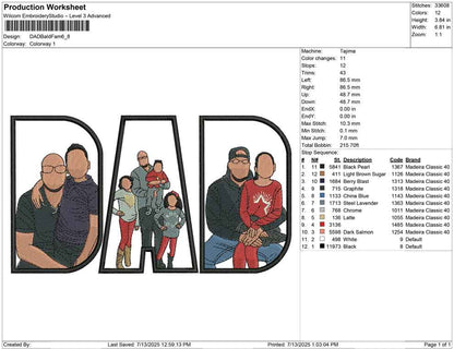 DAD Bald Fam
