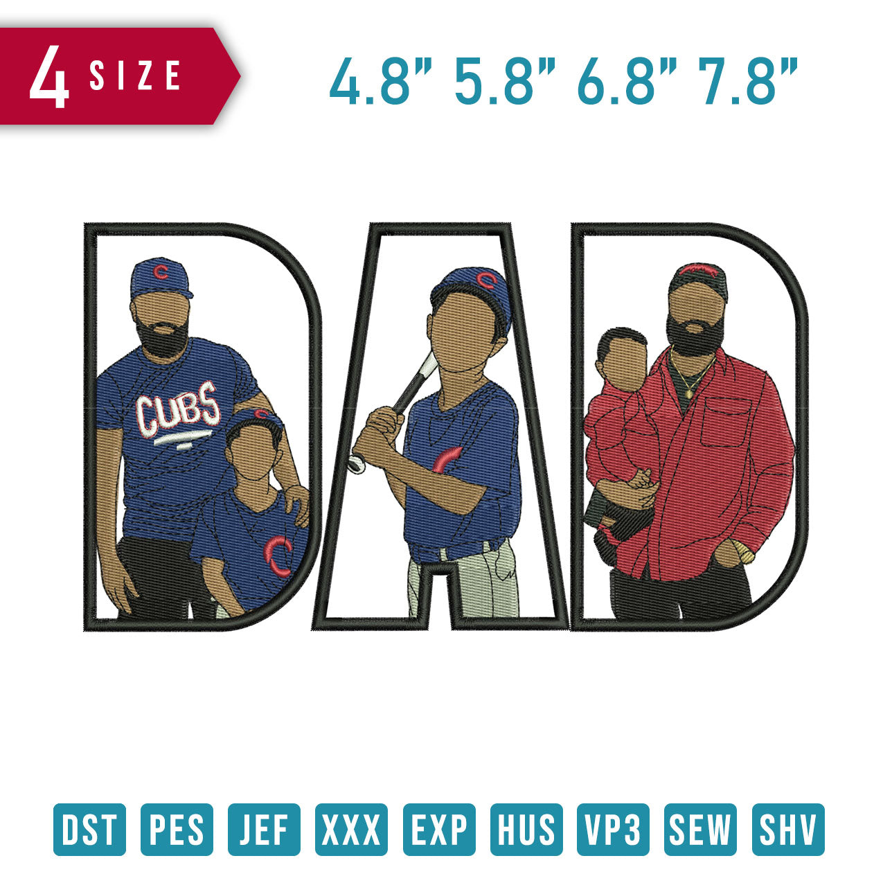 DAD Baseball Boy