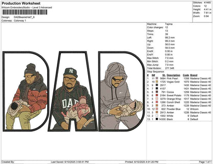 DAD Beanie Hat