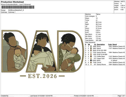 DAD Brown Baby Kiss