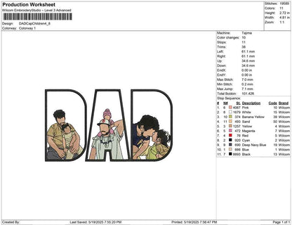 DAD Cap Children