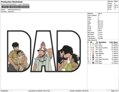 DAD Cap Children