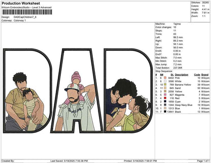 DAD Cap Children