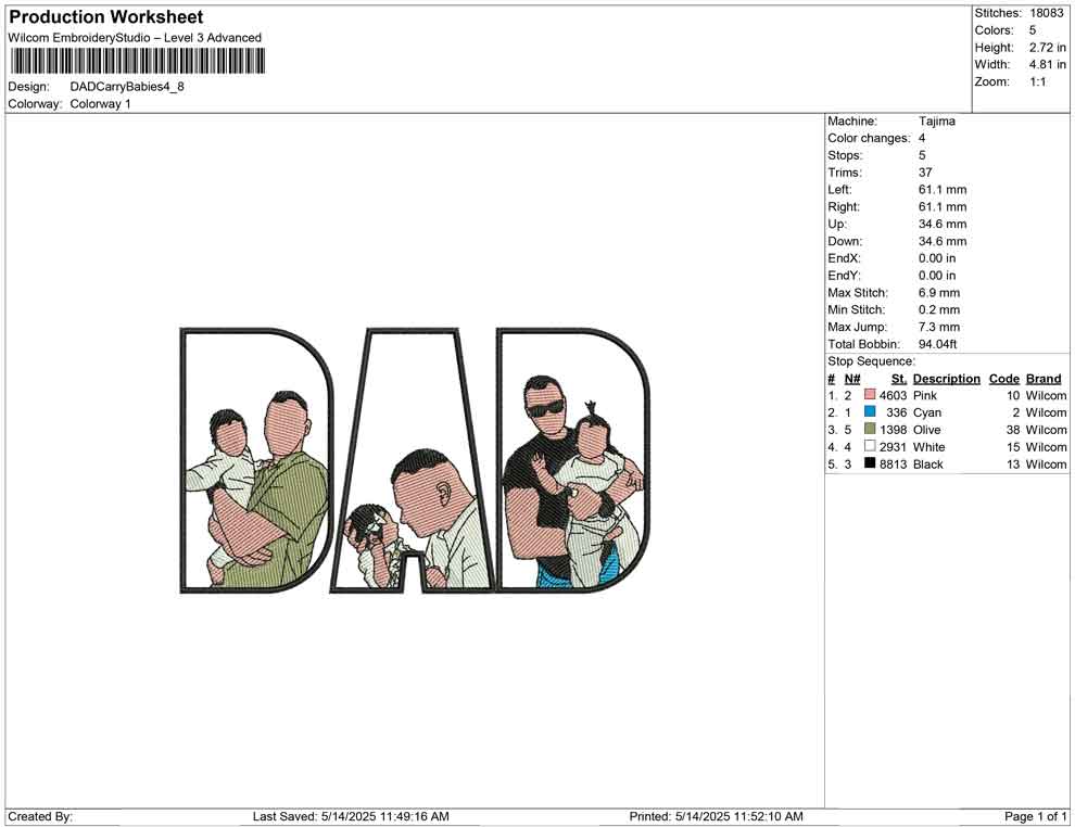 DAD Carry Babies