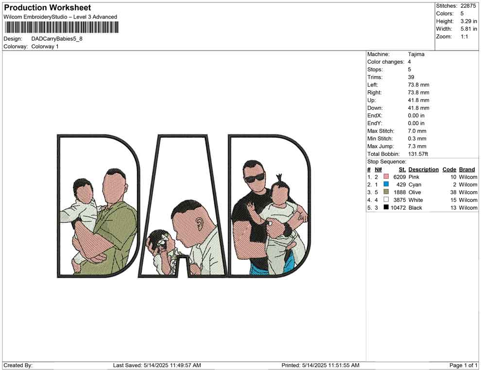 DAD Carry Babies