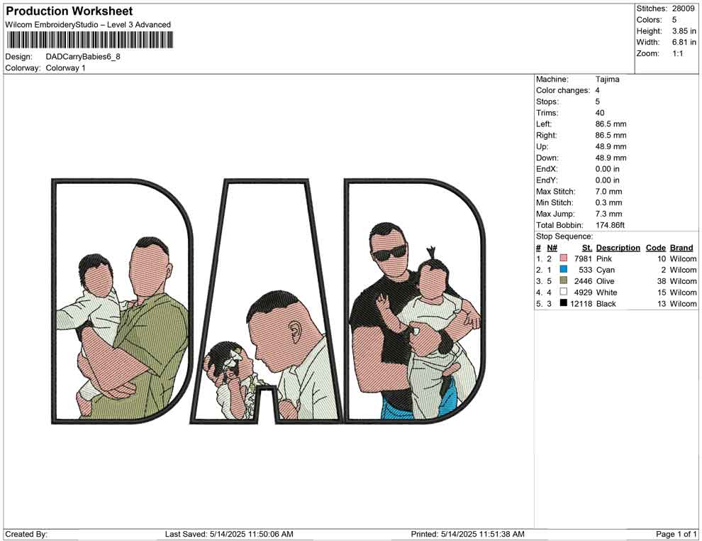 DAD Carry Babies